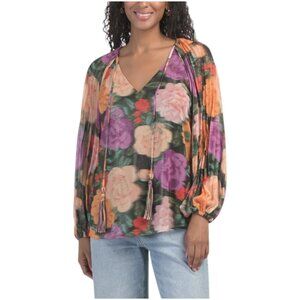 UNGARO Ariel Printed Blouse